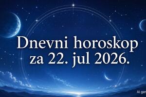 Dnevni horoskop za srijedu, 22. jul 2026.