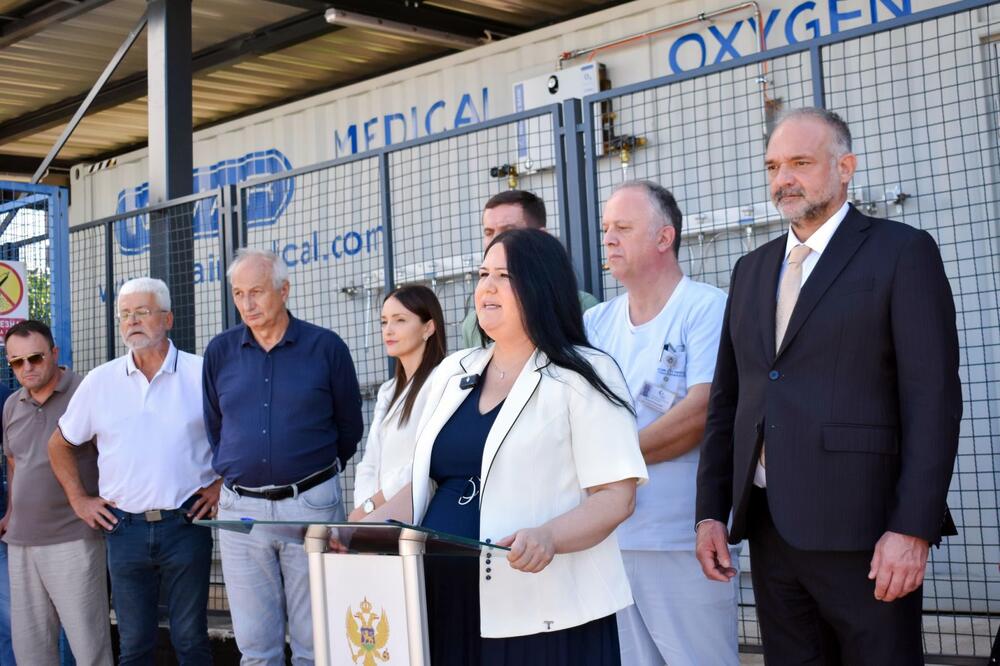 Otvoreno kiseoničko postrojenje u okviru KCCG-a