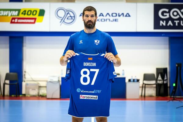 Borozan stigao u Alkaloid: Treba osvojiti sve što se može osvojiti