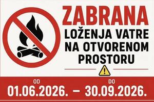 U Nikšiću će dronovima nadzirati zabranu paljenja vatre na...