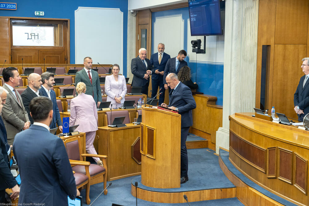 Zečević polaže zakletvu