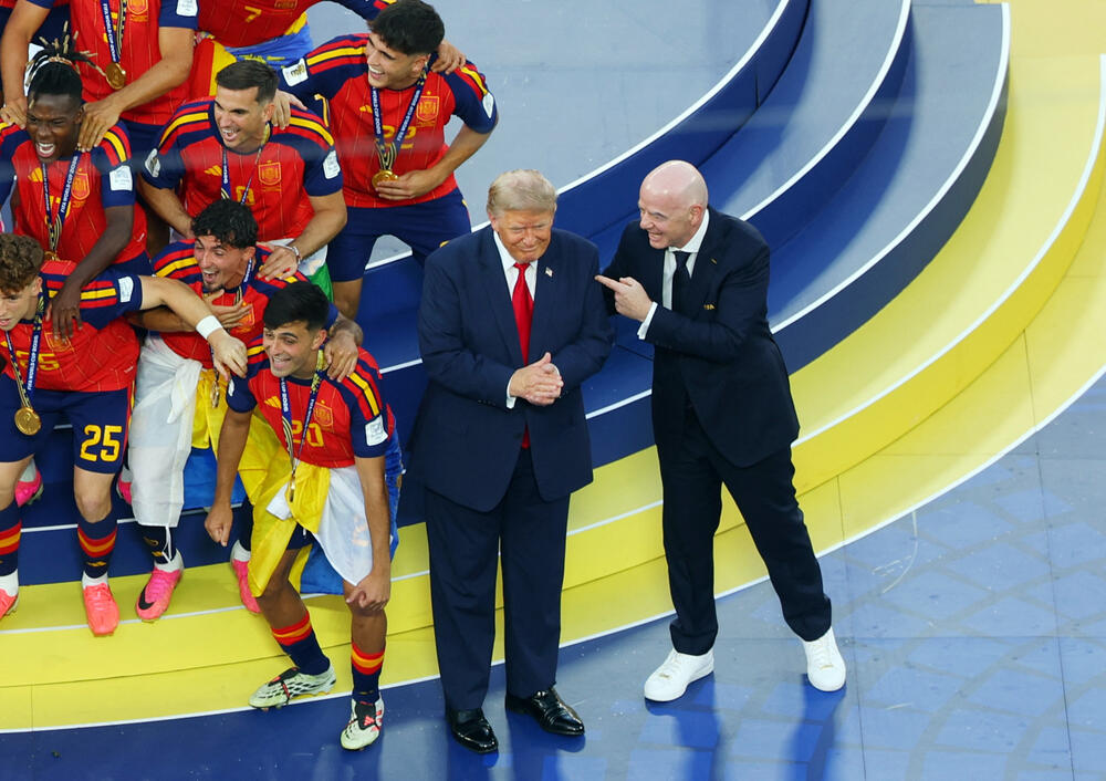 Đani Infantino, Donald Tramp