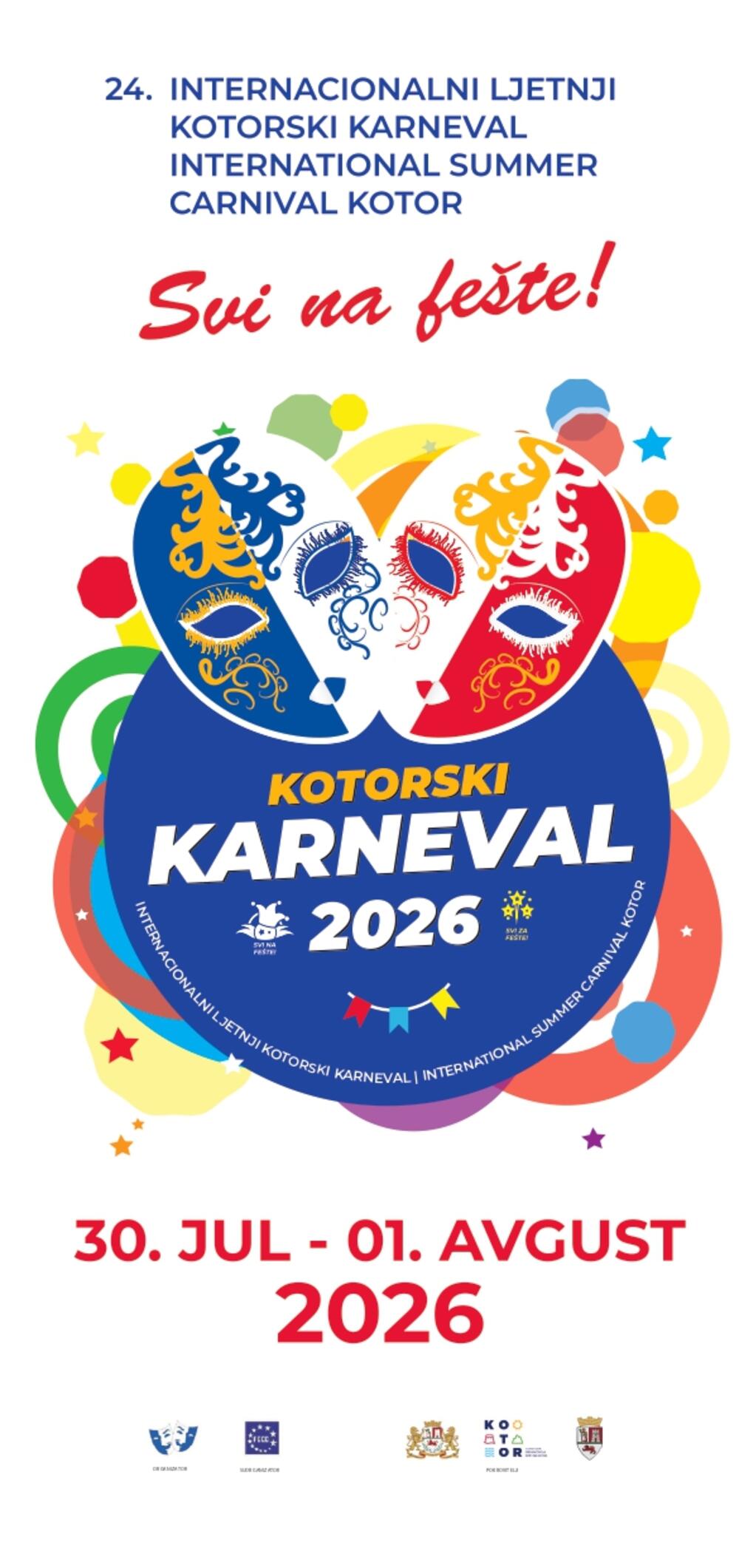 Kotor spreman za 24. Internacionalni ljetnji karneval