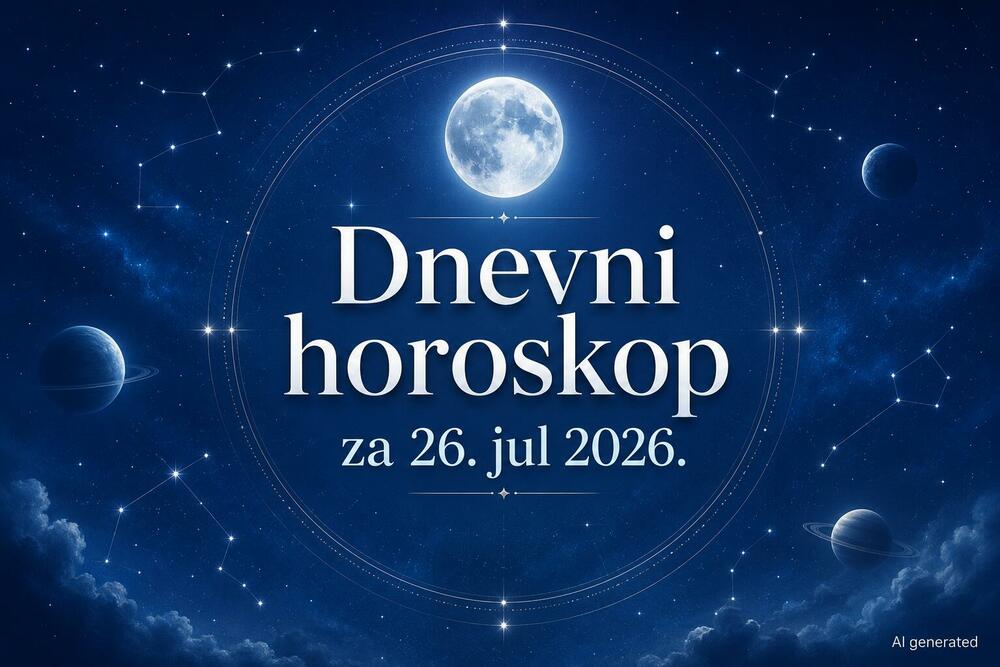 Dnevni horoskop za nedjelju, 26. jul 2026.