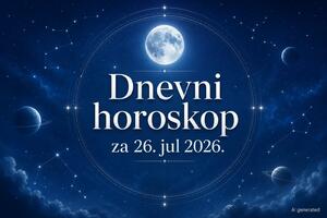Dnevni horoskop za nedjelju, 26. jul 2026.