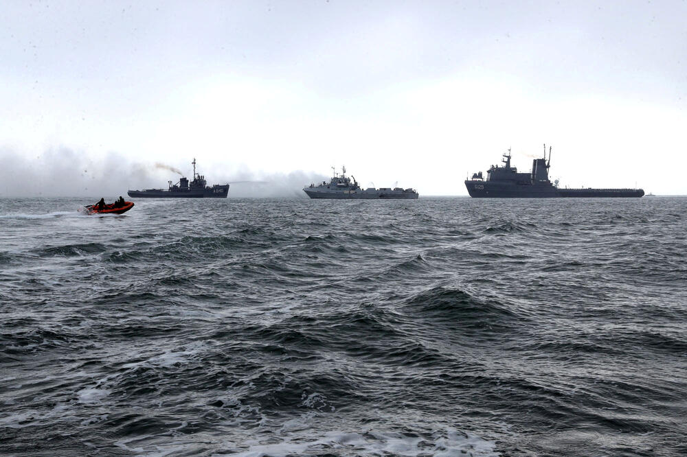 Iranski i azerbejdžanski brodovi u Kaspijskom moru (Ilustracija), Foto: REUTERS