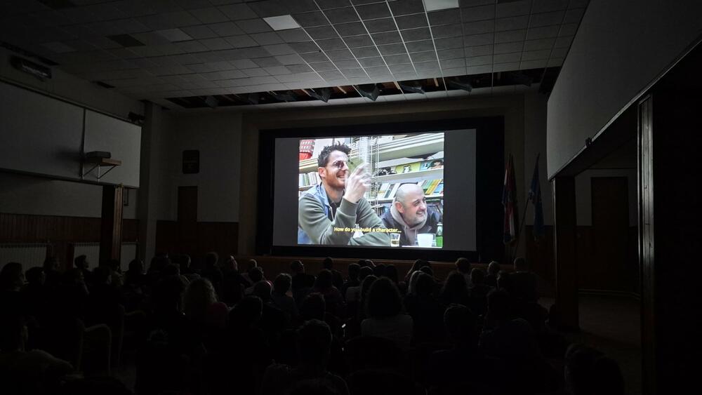 Sa projekcije u Fužinama