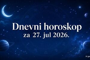 Dnevni horoskop za ponedjeljak, 27. jul 2026.