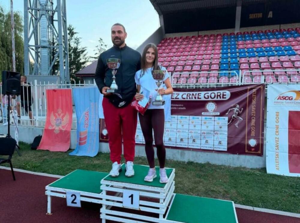 Đurović i Đokić najbolji atletičari mitinga u Pljevljima