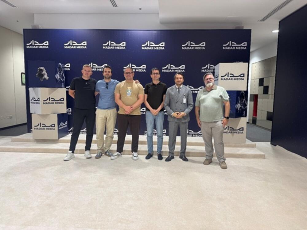 Sa gospodinom Fargom Kassimom Alijem iz Sharjah Media City
