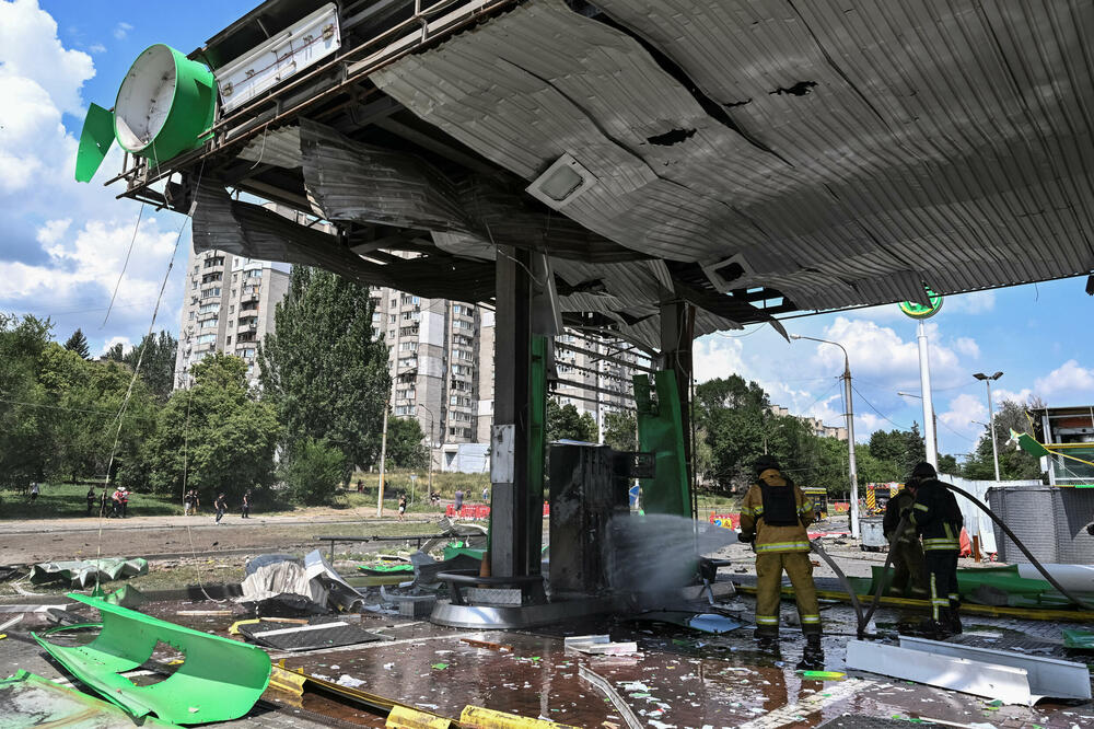 Detalj iz Zaporožja nakon ruskog napada, Foto: REUTERS