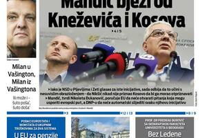 Naslovna strana "Vijesti" za 28. jul 2026. godine