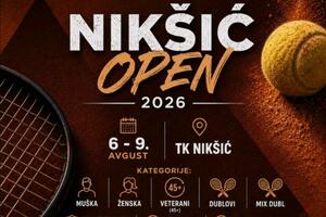 Veliki humanitarni teniski turnir u Nikšiću