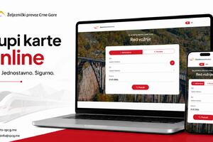 ŽPCG: Za sedam dana preko interneta prodato 787 voznih karata,...