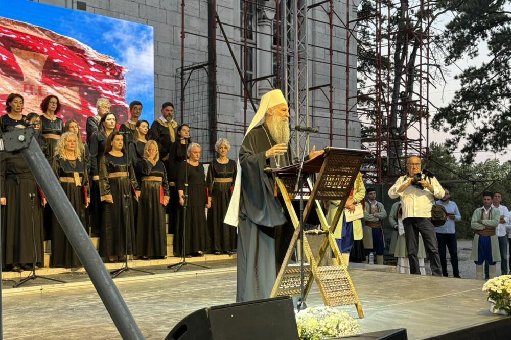Porfirije u Nikšiću, Foto: SPC
