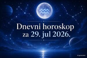 Dnevni horoskop za srijedu, 29. jul 2026.