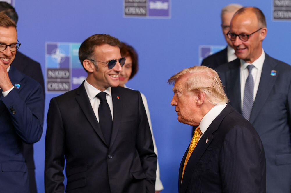 Makron i Tramp na samitu NATO u Ankari 8. jula, Foto: Rojters