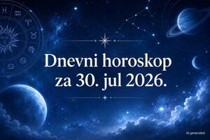 Dnevni horoskop za četvrtak, 30. jul 2026.