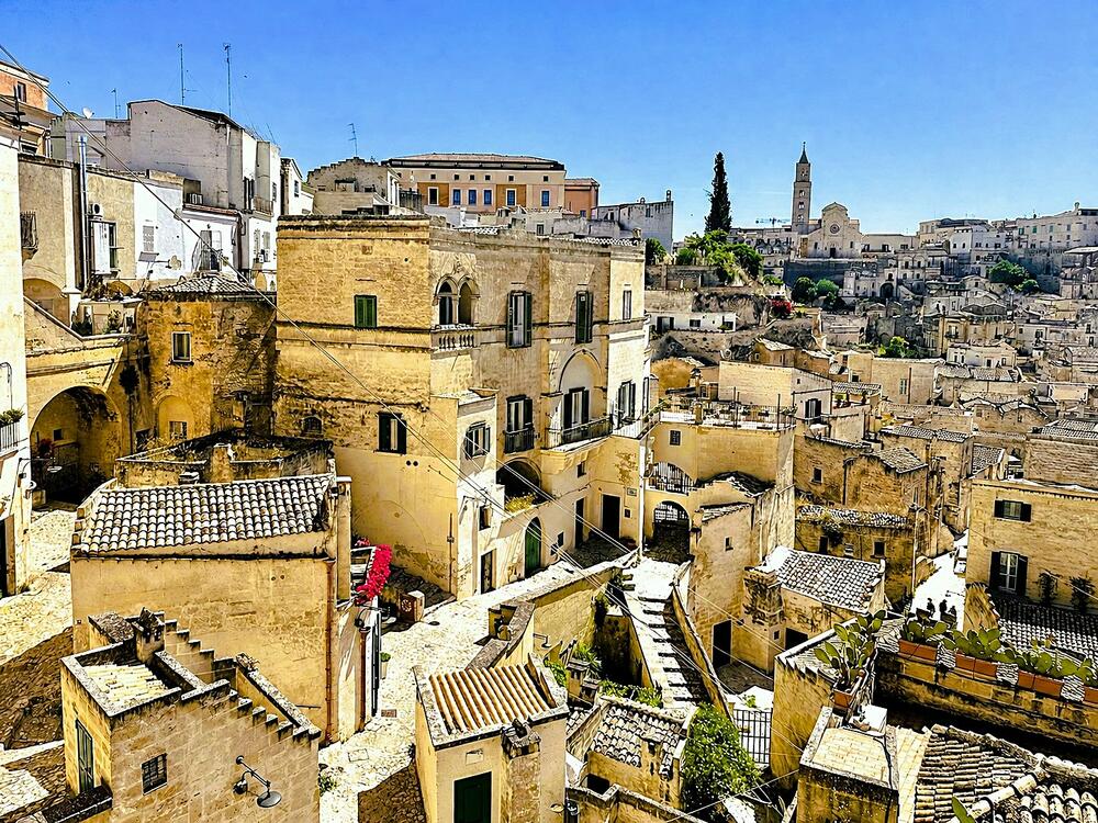 Matera ovako izgleda sa Vidikovca Luiđi Gerikio