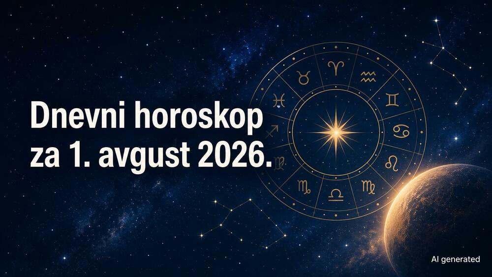 Dnevni horoskop za subotu, 1. avgust 2026.