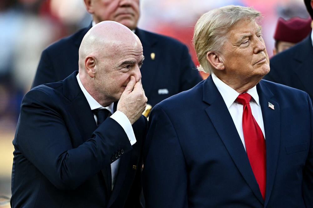 Infantino i Tramp, Foto: Reuters