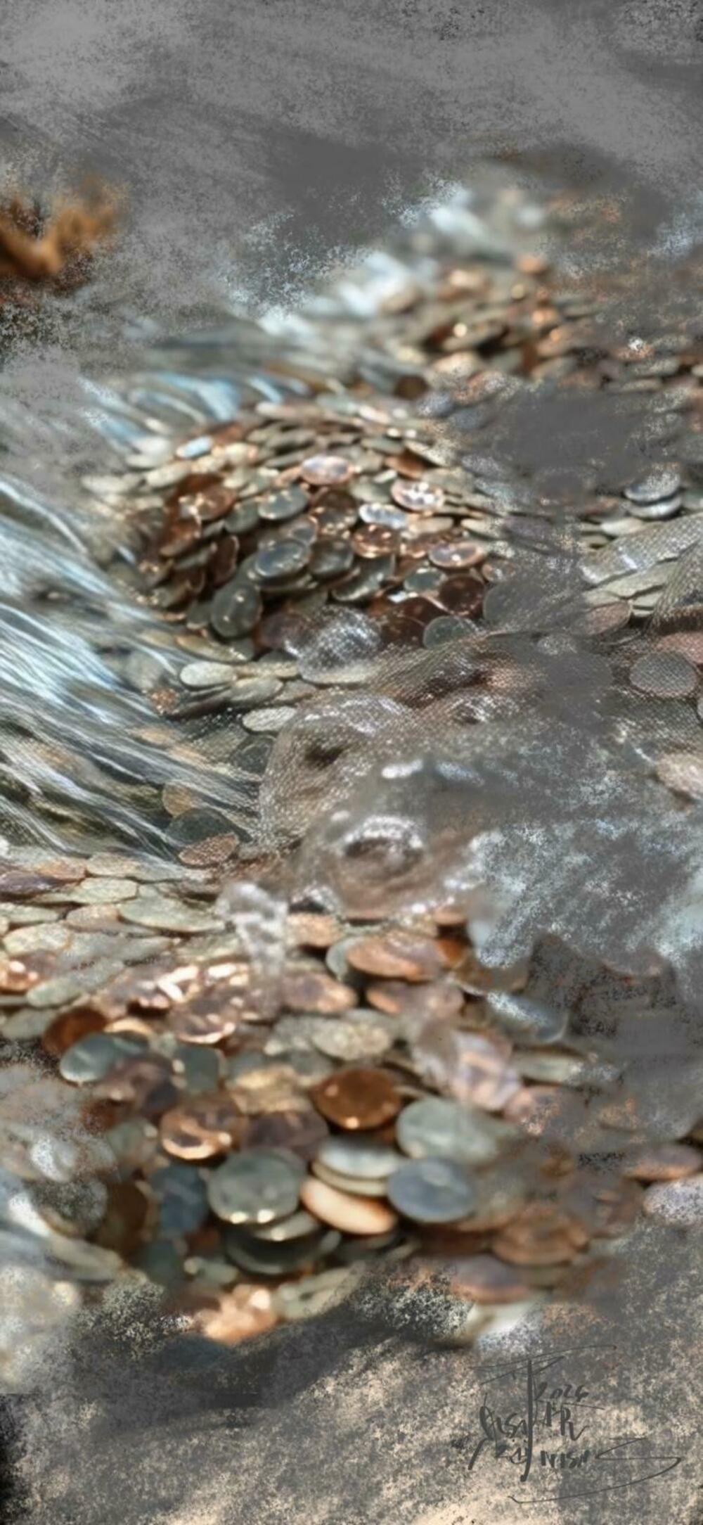 Detalj sa izložbe 'Novac na prodaju'