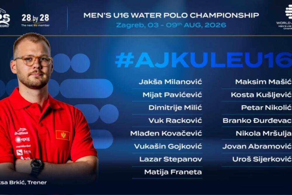 Foto: Vaterpolo i plivački savez Crne Gore