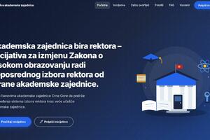 Inicijativa za direktan izbor rektora UCG dobila do sada podršku...