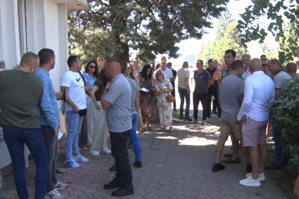 Sa protesta, Foto: Screenshot/TV Vijesti