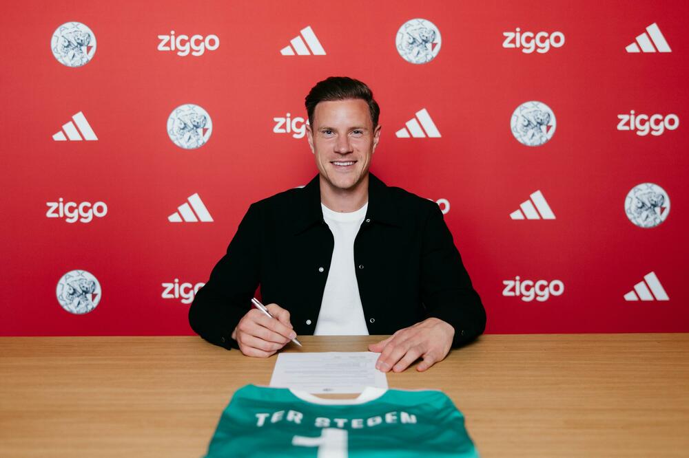Ter Štegen, Foto: x.com/AFCAjax