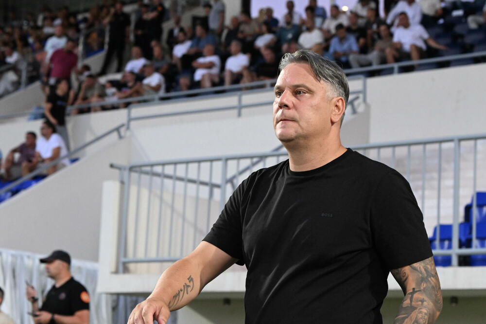 Radonjić na sinoćnjoj utakmici, Foto: FSCG