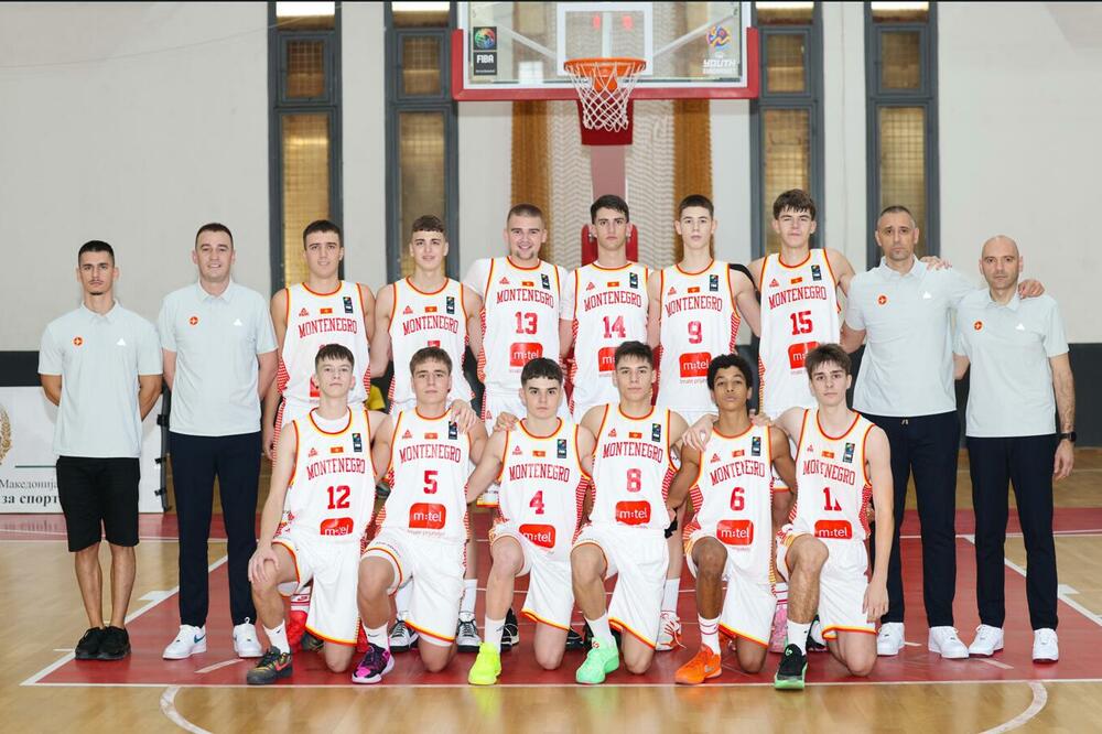 Kadetska košarkaška reprezentacija Crne Gore, Foto: FIBA