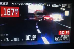 Tri vozača uhapšena u Baru, jedan vozio 167 kilometara na sat