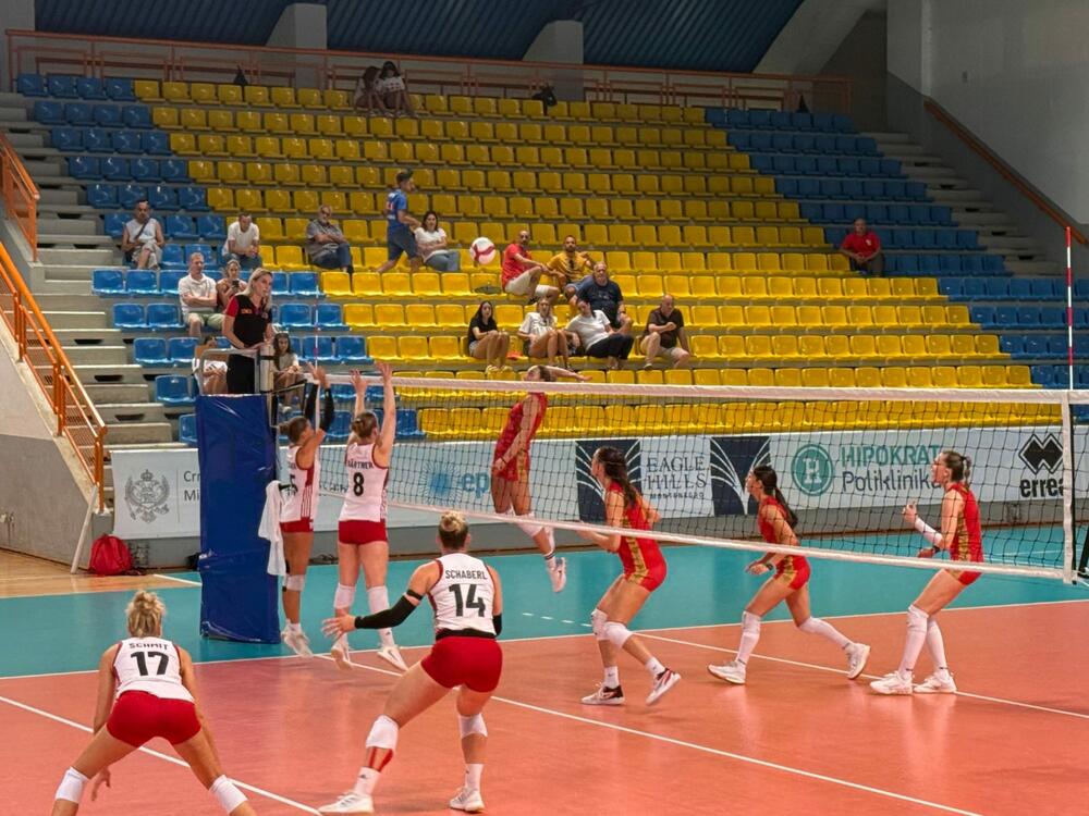 mlada ženska odbojkaška reprezentacija Crne Gore