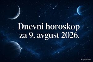 Dnevni horoskop za 9. avgust 2026.