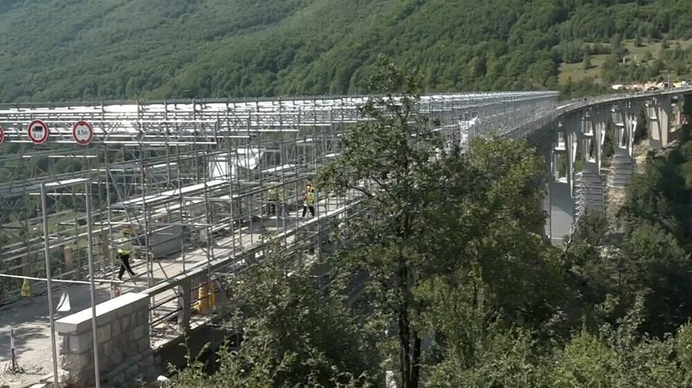 Od danas potpuna obustava saobraćaja preko mosta Đurđevića Tara