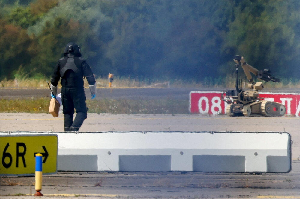 Detalj sa aerodroma u Lajpcigu, Foto: REUTERS