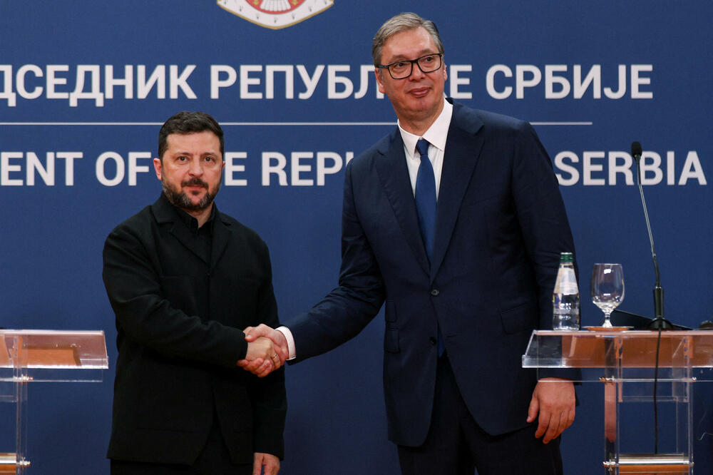 Zelenski i Vučić, Foto: REUTERS