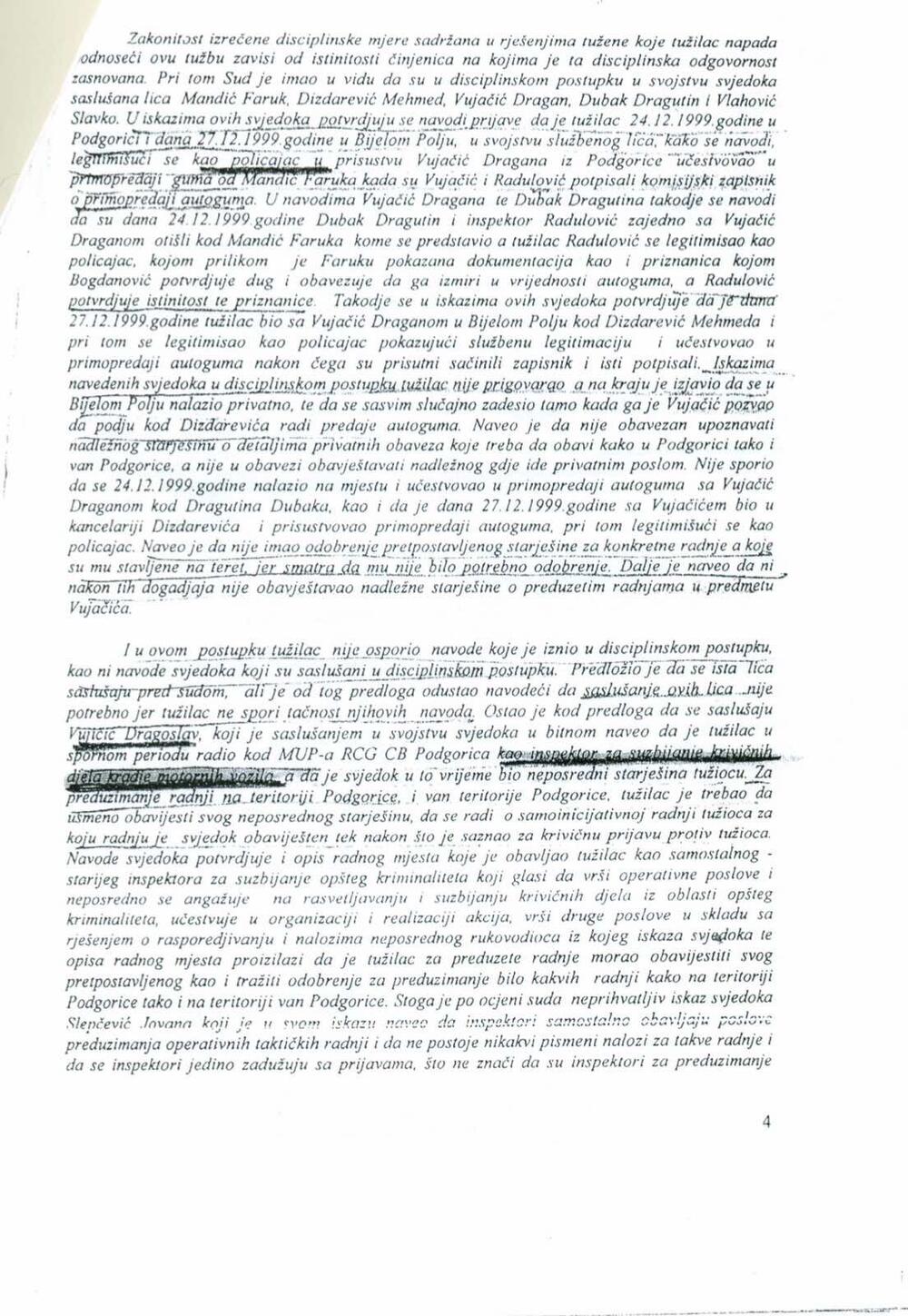 <p>"Nama je problem policajac povezan sa kriminalom. Njemu i DPS-u je, izgleda, problem što takav policajac više ne može da bude policajac", kazala je poslanica Demokrata</p>