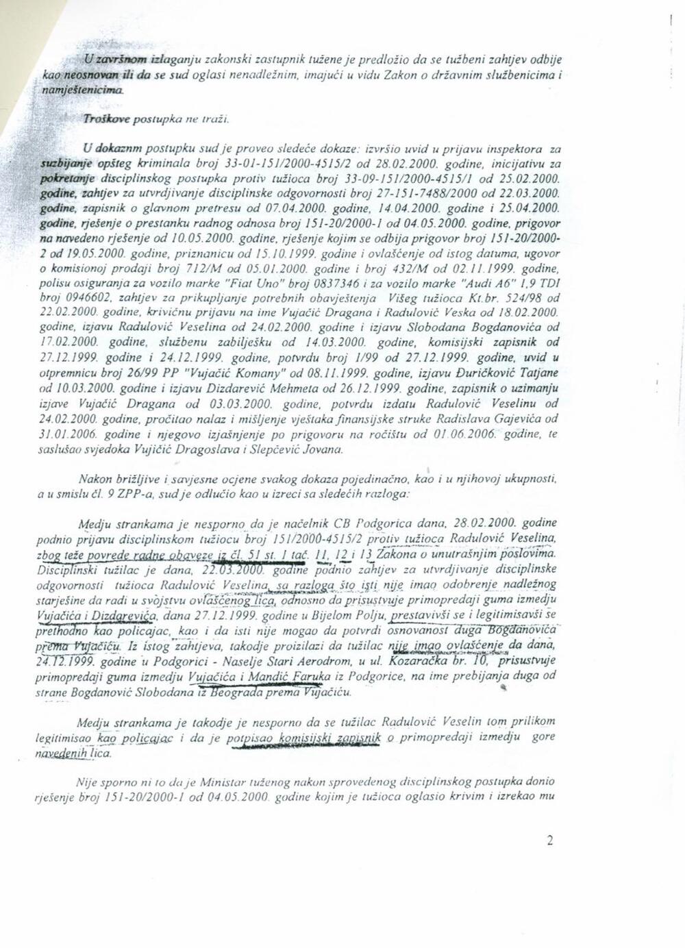 <p>"Nama je problem policajac povezan sa kriminalom. Njemu i DPS-u je, izgleda, problem što takav policajac više ne može da bude policajac", kazala je poslanica Demokrata</p>