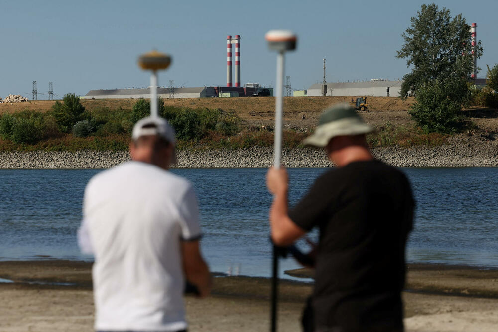 Nuklearna elektrana Paks u Mađarskoj, gdje je počela izgradnja podvodnog praga u riječnom koritu  kako bi se podigao nivo Dunava, Foto: Rojters