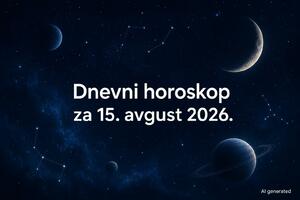 Dnevni horoskop za subotu, 15. avgust 2026.