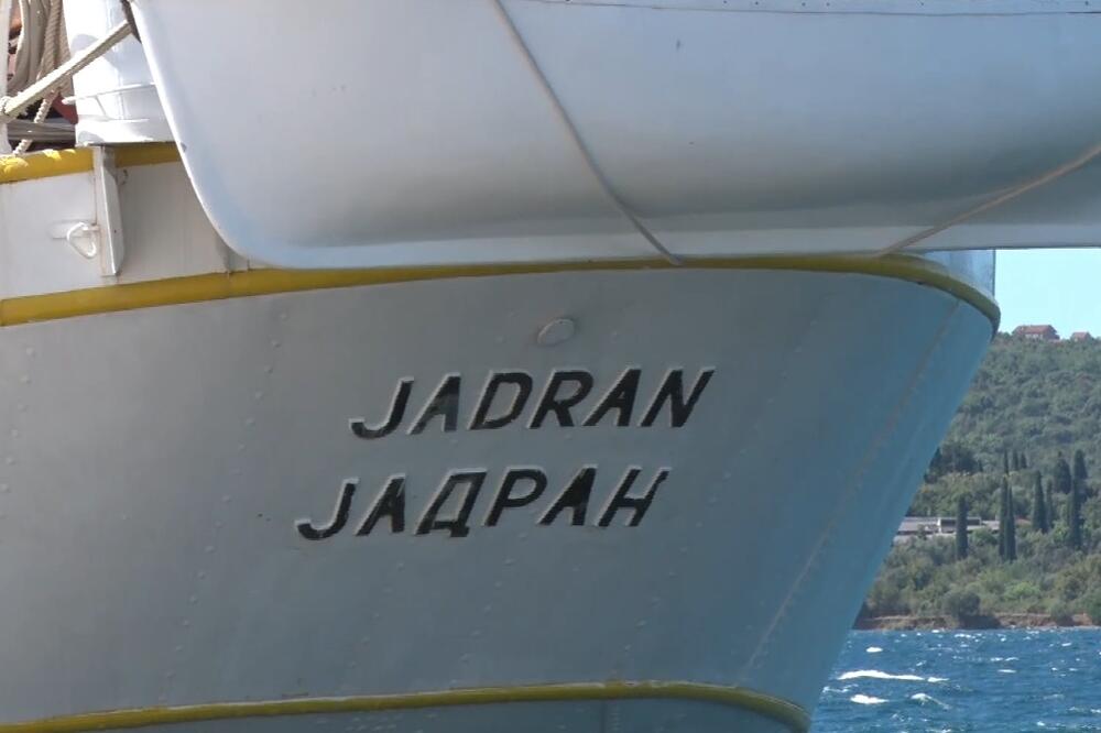 Školski brod "Jadran", Foto: Screenshot/TV Vijesti