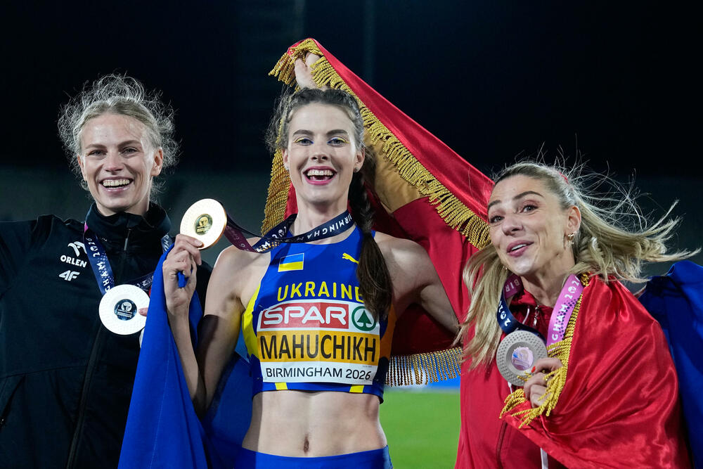 <p>Crnogorska atletičarka nakon srebra iz Minhena stigla i do bronzane medalje na Evropskom prvenstvu</p>