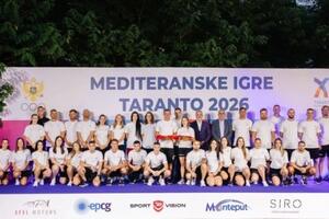 Svečani ispraćaj na Mediteranske igre: Crna Gora u Tarantu sa 55...