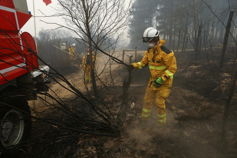 <p>Požar je više nego dvostruko veći od onog iz 2011. godine, kada je izgorjelo gotovo 1.400 hektara, pokazuju podaci Evropskog informacionog sistema za šumske požare</p>