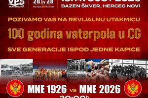 100 godina vaterpola u Crnoj Gori &ndash; sve generacije ispod jedne...