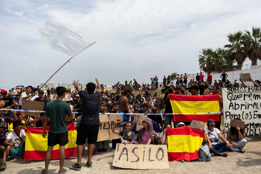 Sa protesta u Seuti, Foto: Reuters
