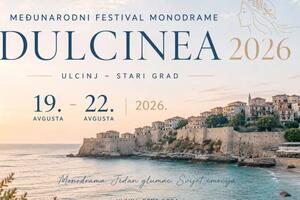 Festival monodrame &ldquo;Dulcinea 2026&rdquo; od sjutra u Ulcinju