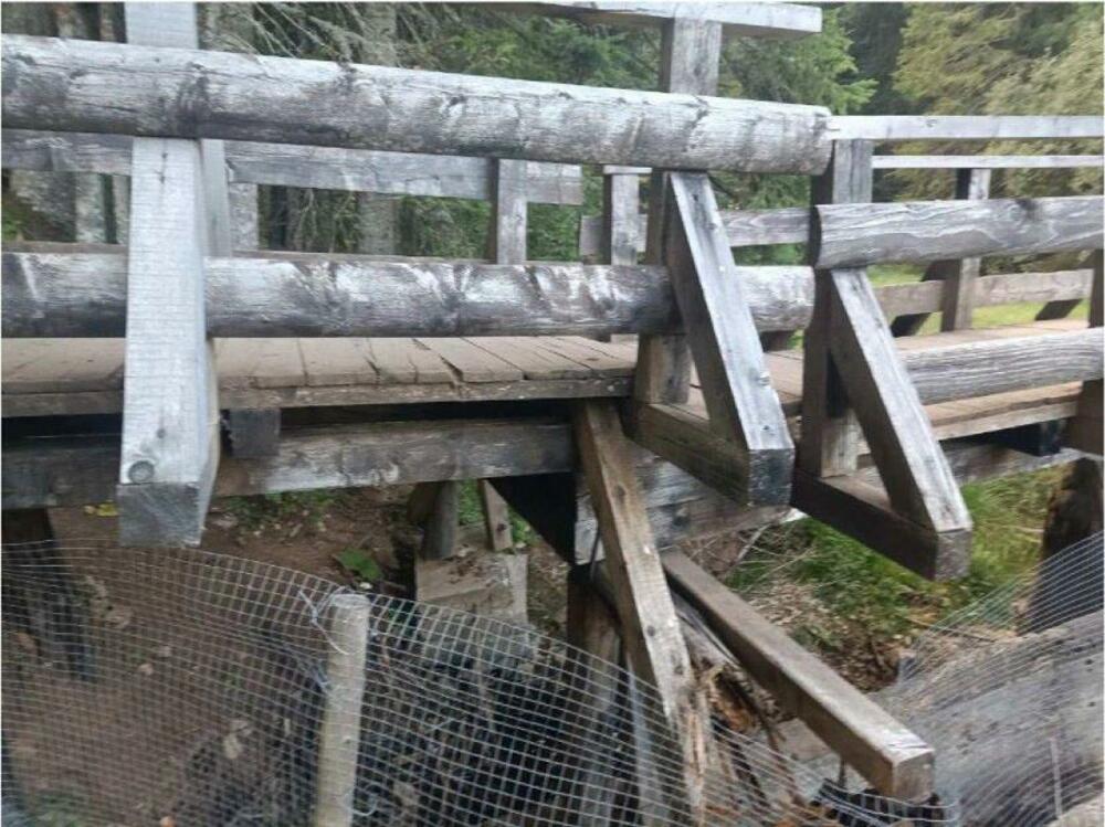 Sadašnje stanje jednog od mostova